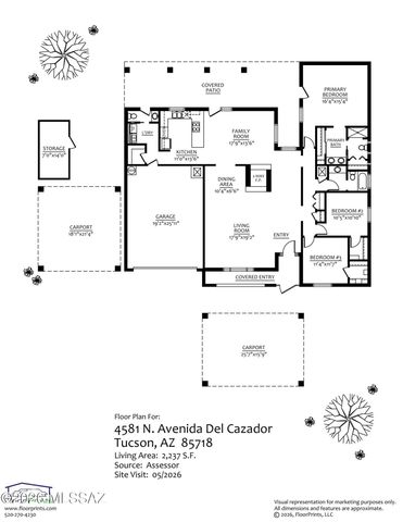 4581 N Avenida Del Cazador, Tucson, AZ 85718