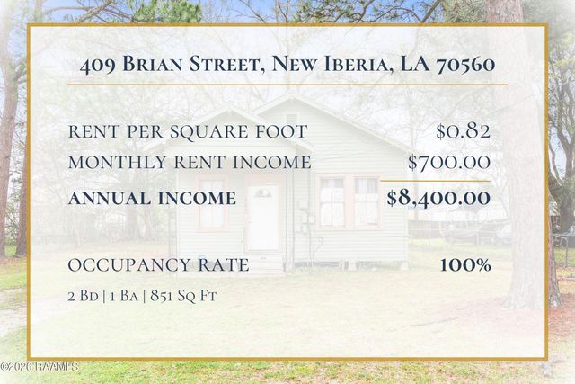 409 Brian Street, New Iberia, LA 70560