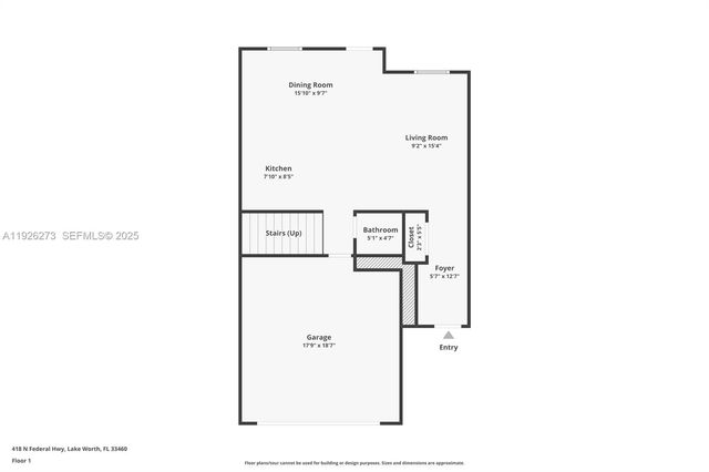 418 N Federal Hwy 26, Lake Worth, FL 33460