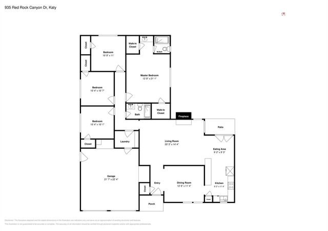 935 Red Rock Canyon, Katy, TX 77450