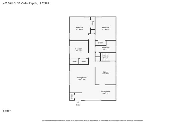420 30th Street SE, Cedar Rapids, IA 52403
