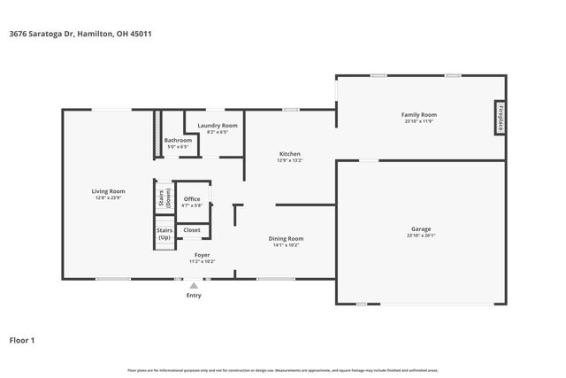 3676 Saratoga Drive, Fairfield Twp, OH 45011