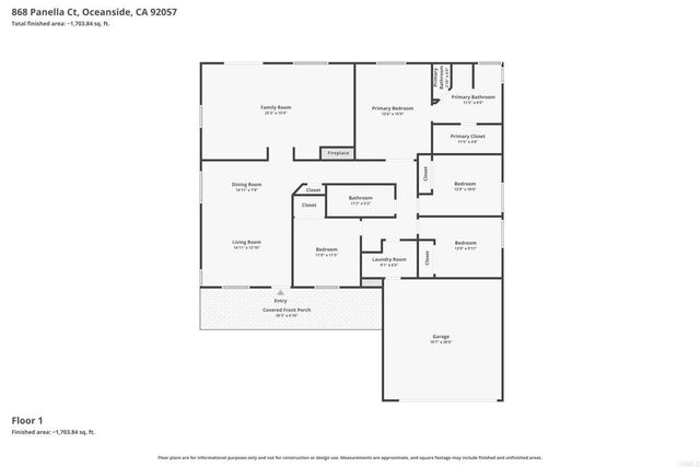 868 Panella Court, Oceanside, CA 92057