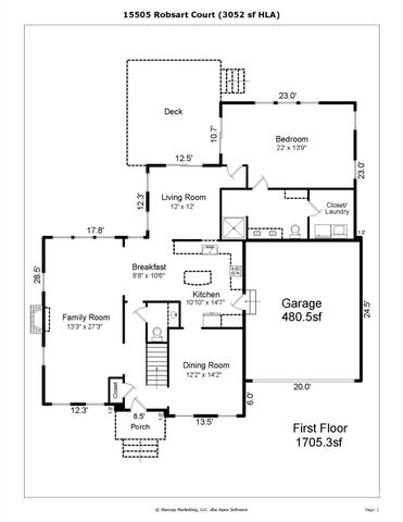 15505 Robsart Court, Charlotte, NC 28277
