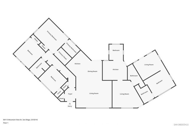 5011 E Mountain View Dr, San Diego, CA 92116