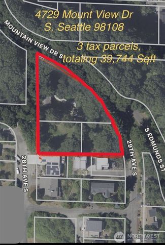 4729 Mount View Drive S, Seattle, WA 98108