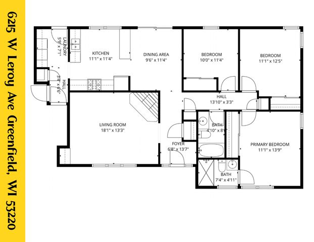 6215 W Leroy AVENUE, Greenfield, WI 53220