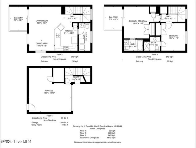 1412 Canal Drive Apt C, Carolina Beach, NC 28428