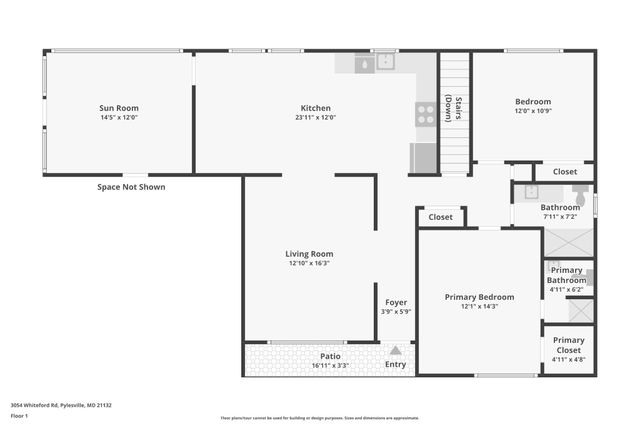 3054 WHITEFORD RD, Pylesville, MD 21132