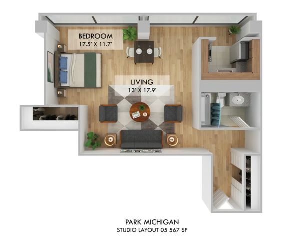 1212 S Michigan Avenue 2711, Chicago, IL 60605