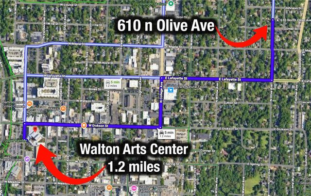 610 N Olive Avenue, Fayetteville, AR 72701