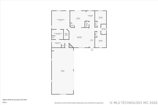 20944 E 440 Road, Claremore, OK 74017