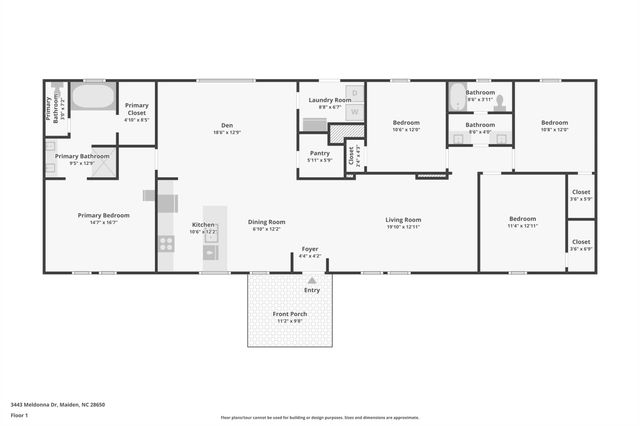 3443 Meldonna Drive, Maiden, NC 28650