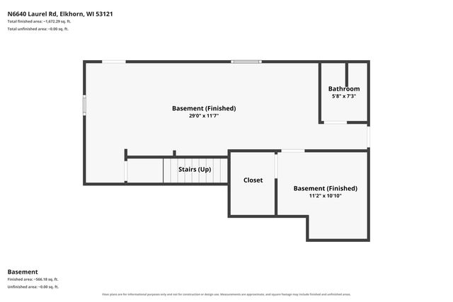 N6640 Laural ROAD, Elkhorn, WI 53121