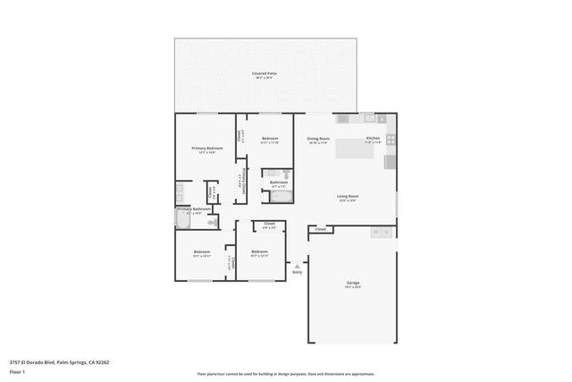 3757 El Dorado Boulevard, Palm Springs, CA 92262