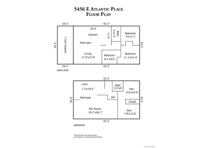 5456 E Atlantic Pl, Denver, CO 80222