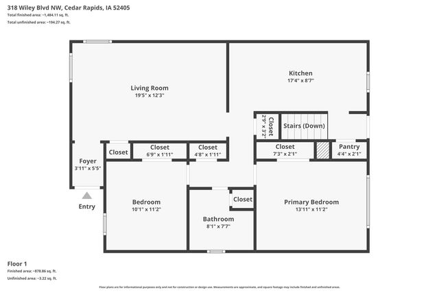 318 Wiley Boulevard NW, Cedar Rapids, IA 52405