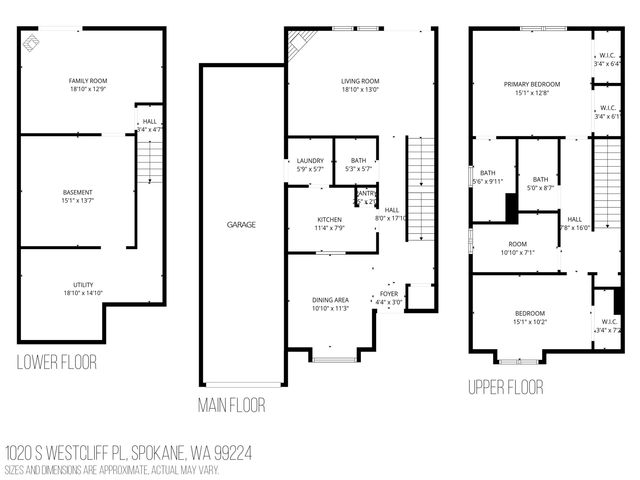 1020 S Westcliff Pl, Spokane, WA 99224