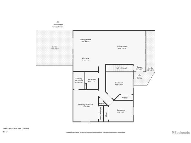 34431 Chilton Ave, Pine, CO 80470