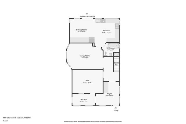 1130 Gorham Street, Madison, WI 53703