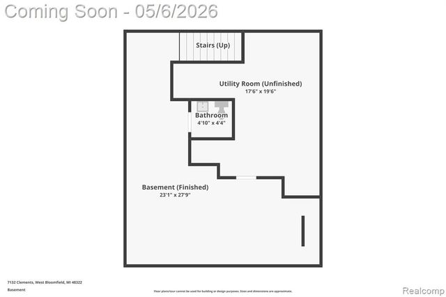7132 Clements, West Bloomfield, MI 48322