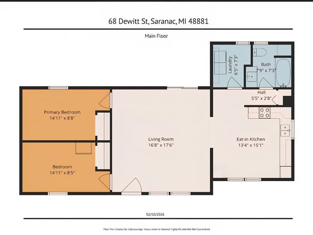 68 Dewitt Street, Saranac, MI 48881