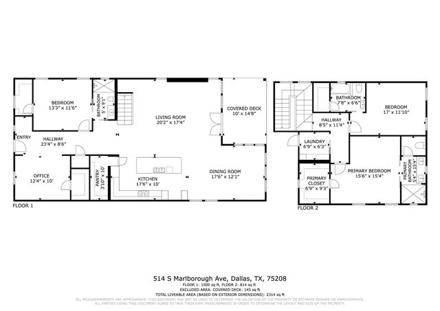 514 S Marlborough Avenue, Dallas, TX 75208