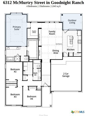 6312 McMurtry Street, Austin, TX 78747