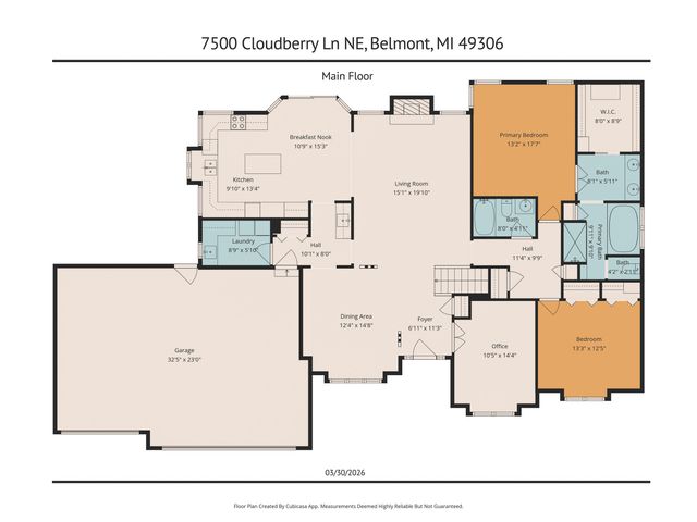 7500 Cloudberry Lane NE, Belmont, MI 49306