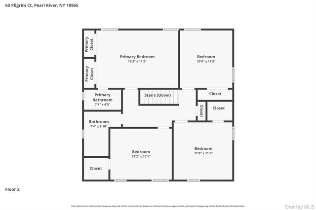 60 Pilgrim Court, Pearl River, NY 10965