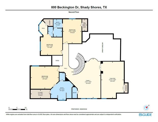 800 Beckington Drive, Shady Shores, TX 76208