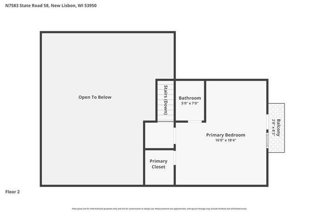 N7583 State Road 58, New Lisbon, WI 53950