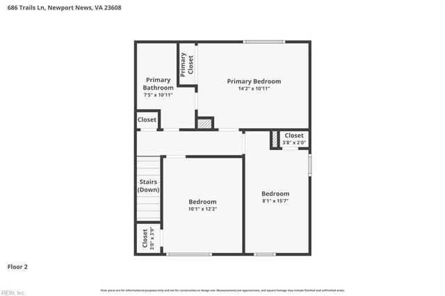 686 Trails LN, Newport News, VA 23608