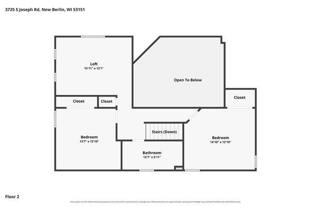 3725 S Joseph ROAD, New Berlin, WI 53151