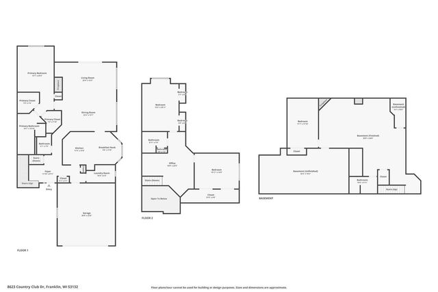8623 Country Club DRIVE, Franklin, WI 53132