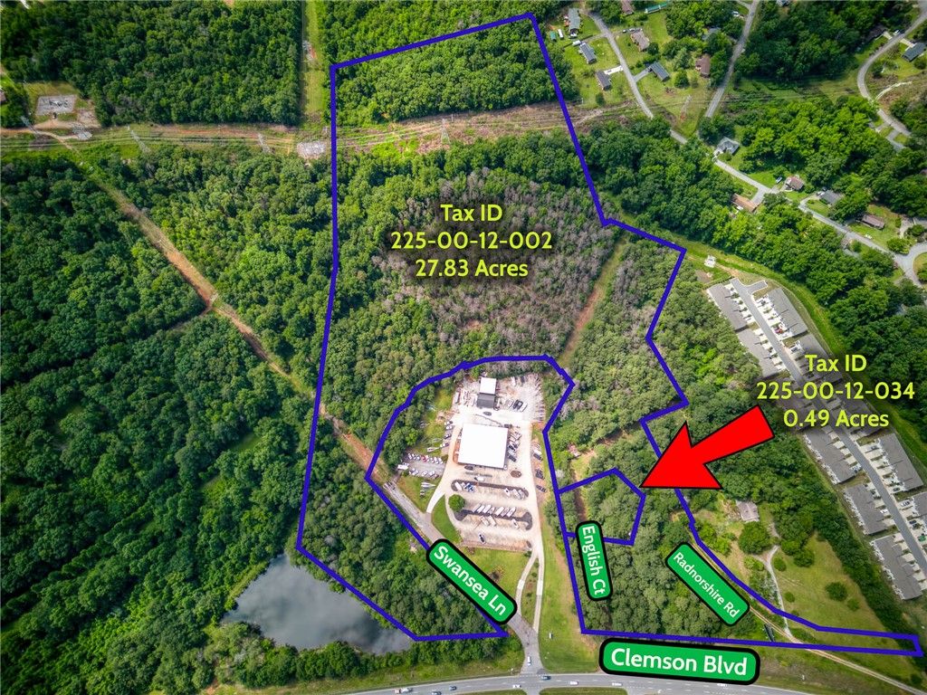 28.32 Acres Clemson Boulevard With Sewer, Seneca, SC 29678