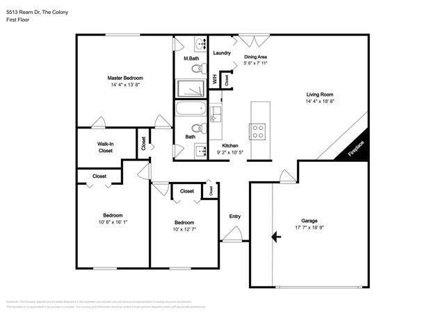 5513 Rearn Drive, The Colony, TX 75056