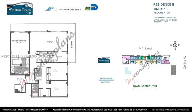 210 174th St 1119, Sunny Isles Beach, FL 33160