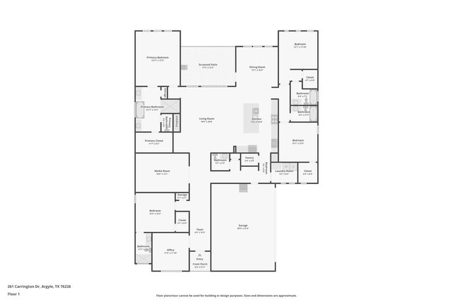 261 Carrington Drive, Argyle, TX 76226