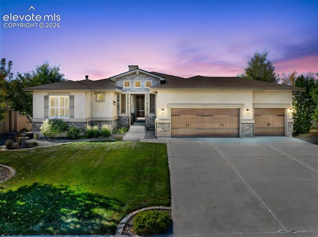 2171 Diamond Creek Drive, Colorado Springs, CO 80921 — exterior