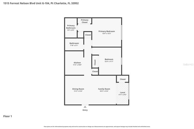 1515 FORREST NELSON BOULEVARD G104, Port Charlotte, FL 33952