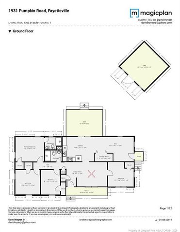 1931 Pumpkin Road, Fayetteville, NC 28304