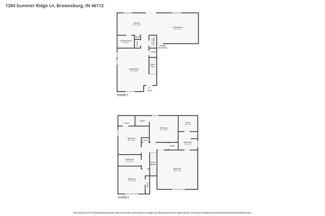 1284 Summer Ridge Lane, Brownsburg, IN 46112