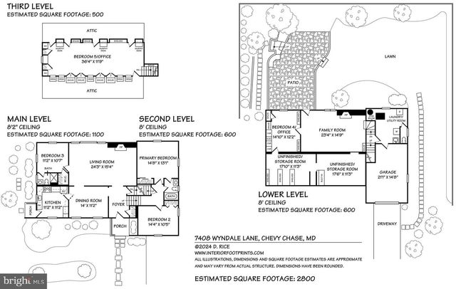 7408 WYNDALE LN, Chevy Chase, MD 20815