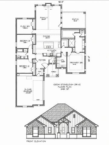10004 Stoneleigh Drive, Benbrook, TX 76126