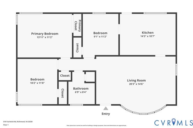 5101 Earlwick Rd, Henrico, VA 23230