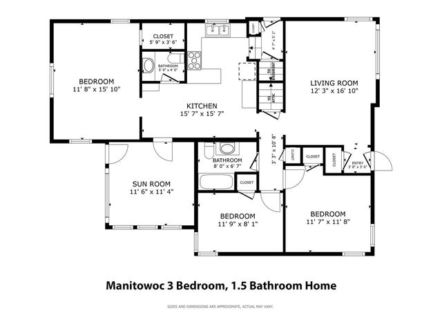 2402 S 9th STREET, Manitowoc, WI 54220