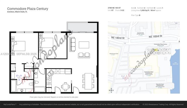 2780 NE 183rd Street 1607, Aventura, FL 33160