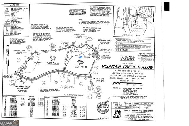 LOT 103R Mountain Creek Hollow Drive, Talking Rock, GA 30175