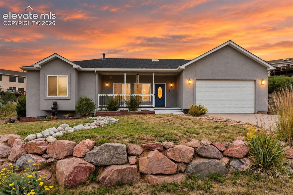 15505 Curwood Drive, Colorado Springs, CO 80921 — exterior